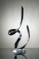 Miami Acrylics Q-390 Ecstasy Acrylic Sculpture – Black
