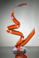 Miami Acrylics Q-340 Naja Acrylic Sculpture – Orange