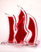 Miami Acrylics W-3015 Chess Acrylic Sculpture – Red