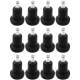 Caster Chair Company Chromcraft Stationary Bell Shape Bell-Shaped Caster Castor Chair Replacement Glides (Set of 12)