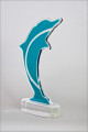 Miami Acrylics DPH-18 Dolphin Acrylic Sculpture – Turquoise