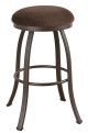 Tempo Furniture Dunhill Swivel Backless Bar Stool