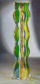 Miami Acrylics D-518G Giant Cascade Acrylic Sculpture – Blue, Yellow and Green