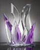 Miami Acrylics D-885 Illusion Acrylic Sculpture – Violet & Crystallized