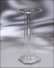 Miami Acrylics PED-48 Octagon Acrylic Pedestal – Clear