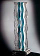 Miami Acrylics G-368 Salsa Acrylic Sculpture – Blue & Crystallized