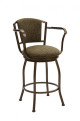 Tempo Furniture Boise Swivel Barstool with Arms